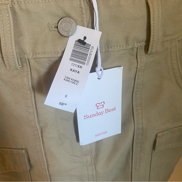 Aritzia Sunday Best Kaya Mini Cargo Skirt - Picture 4 of 9
